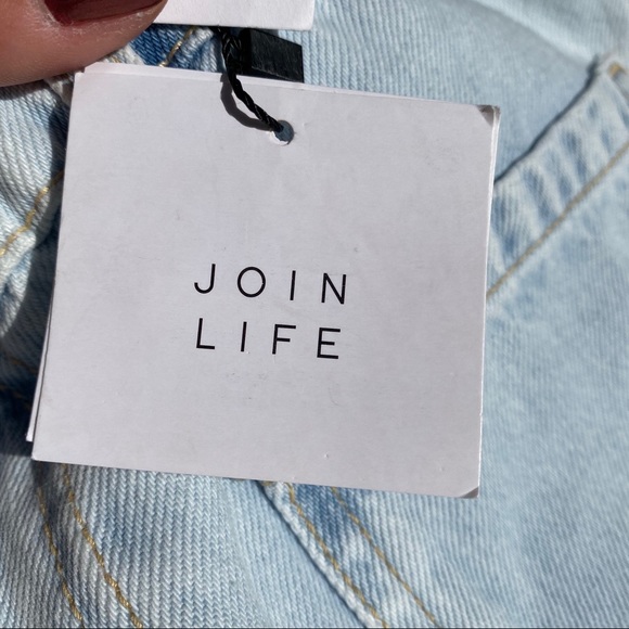 🐚 ZARA LIGHT DISTRESSED WASHED BAGGY JEANS! - Picture 13 of 16